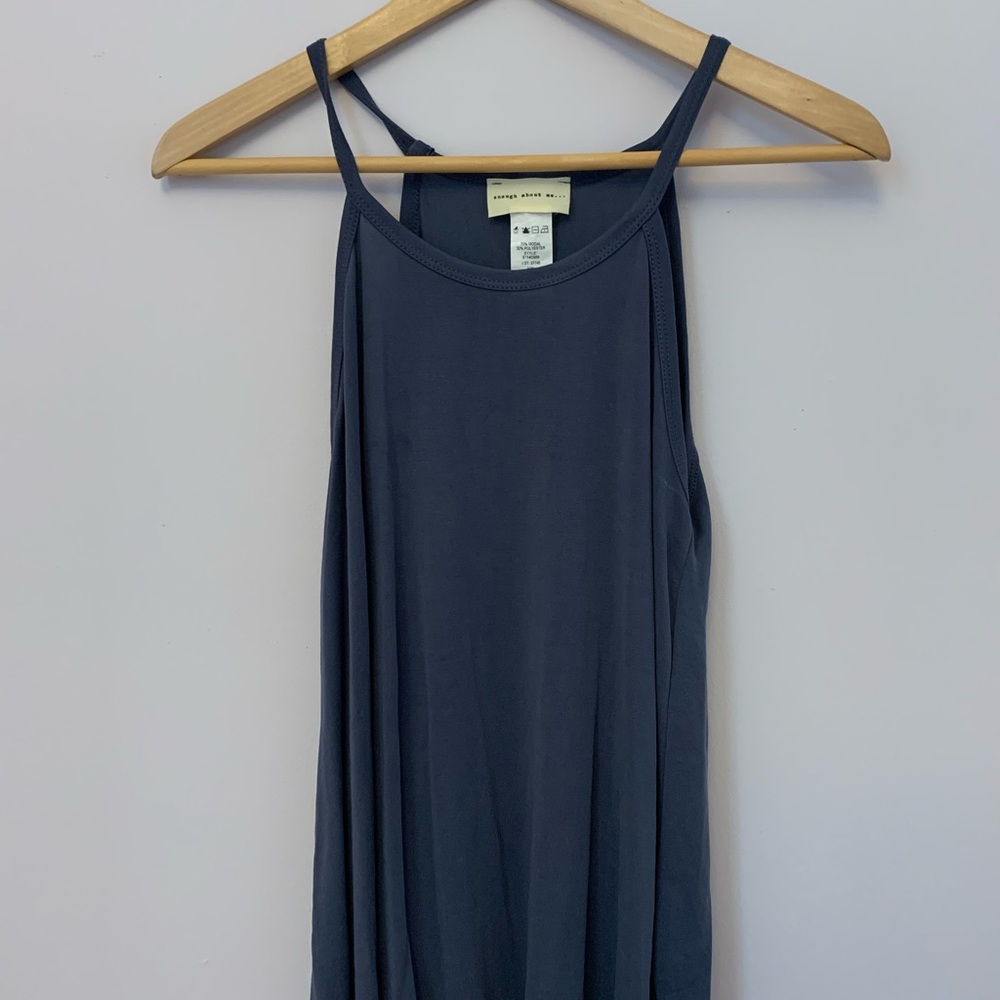 Blue tank top size small